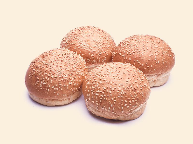 Sesame Bun Bag 3 Inch