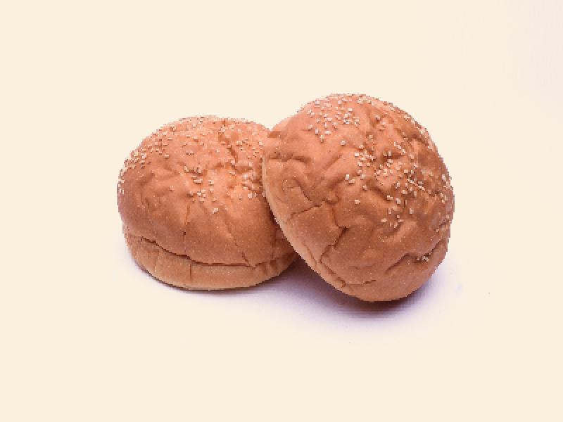 Sesame Bun Bag 5 Inch